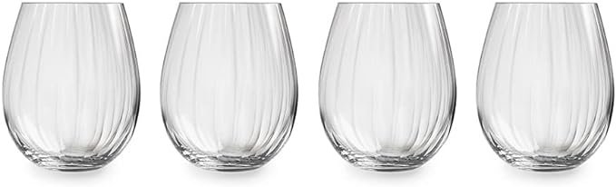 Royal Leerdam 4Pcs Plisse Tumbler Set