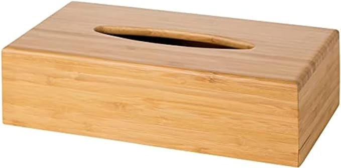 Orchid Wooden Large Tissue Box