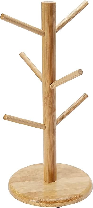 Orchid Wooden Mug Tree