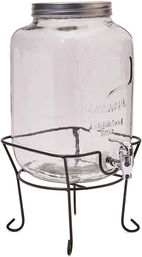 Orchid 8L Beverage Disepensar Jar With Stand