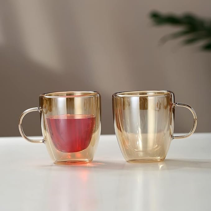 Neoflam Boro Double Wall Glass Set