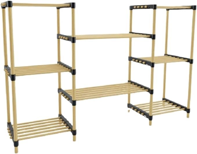 Seowood Modular Wooden Flower Shelf 8 Shelves