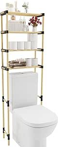 Seowood Wooden Over The Toilet Storage Shelf