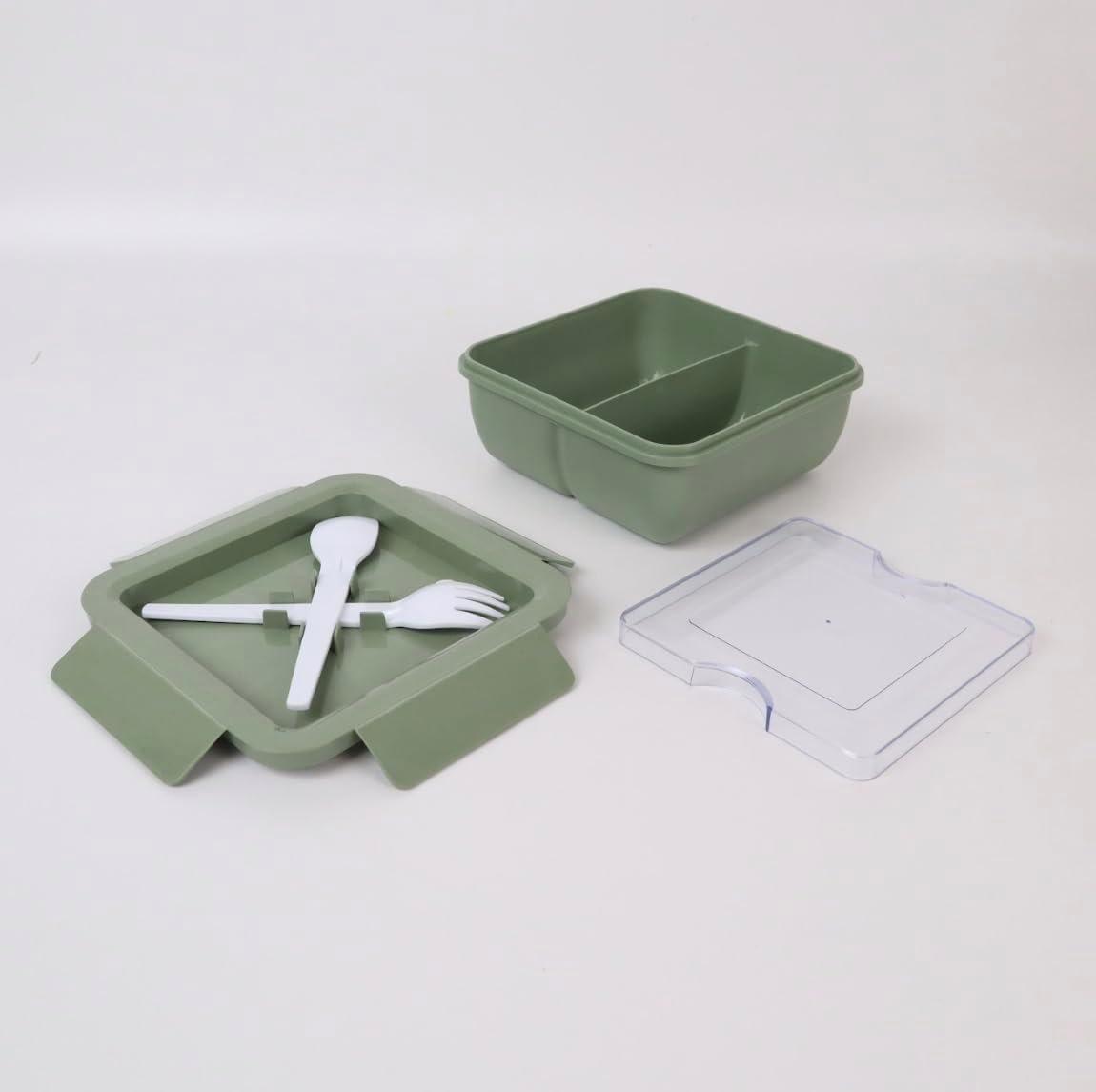 Superlock Wheat Straw Eco Square Lunch Box, 1000 ml