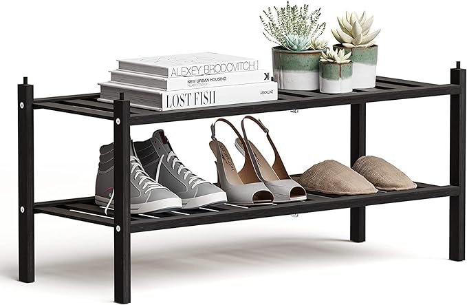 Seowood Wooden Multi Purpose Modular 4 Shelf