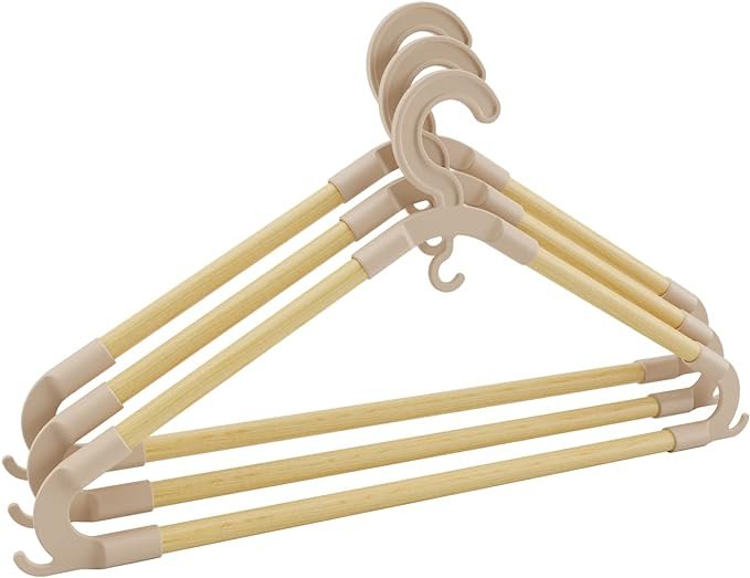 Seowood 3Pcs Wooden Hanger