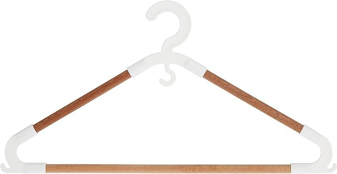Seowood 6Pcs Wooden Hanger Set