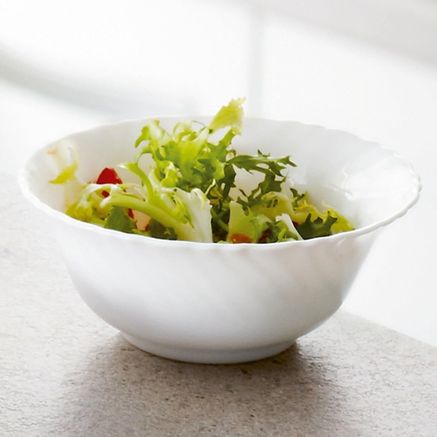 Orchid Opalware Classic Serving Bowl