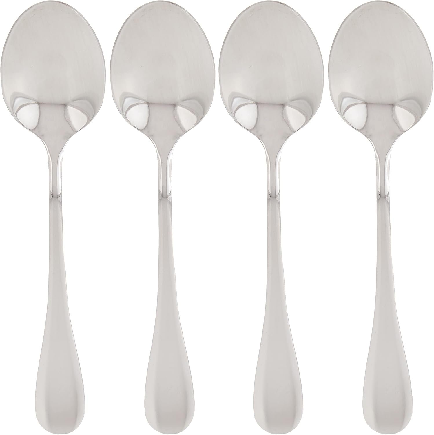 Tew 4Pcs Stainless Steel Teaspoons