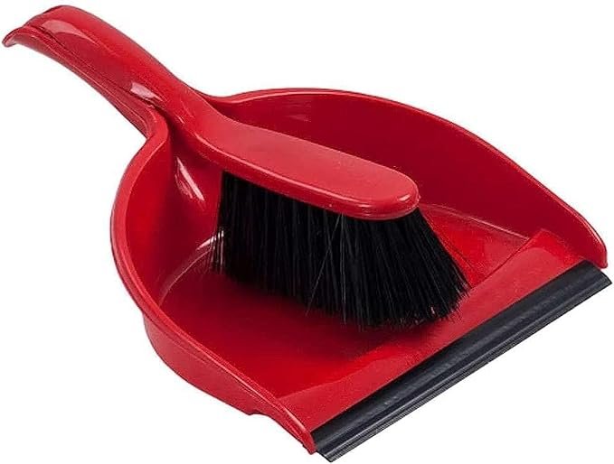 Neco Dustpan & Broom Set with Steel Handle