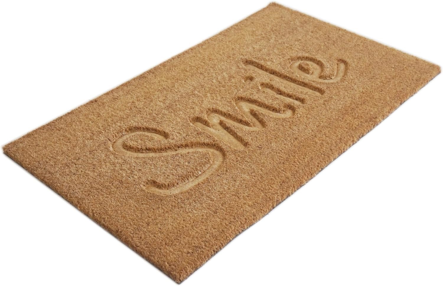 Orchid Smile Pressed Coir Doormat 45X75 Cm Orchid Smile Pressed Coir Doormat