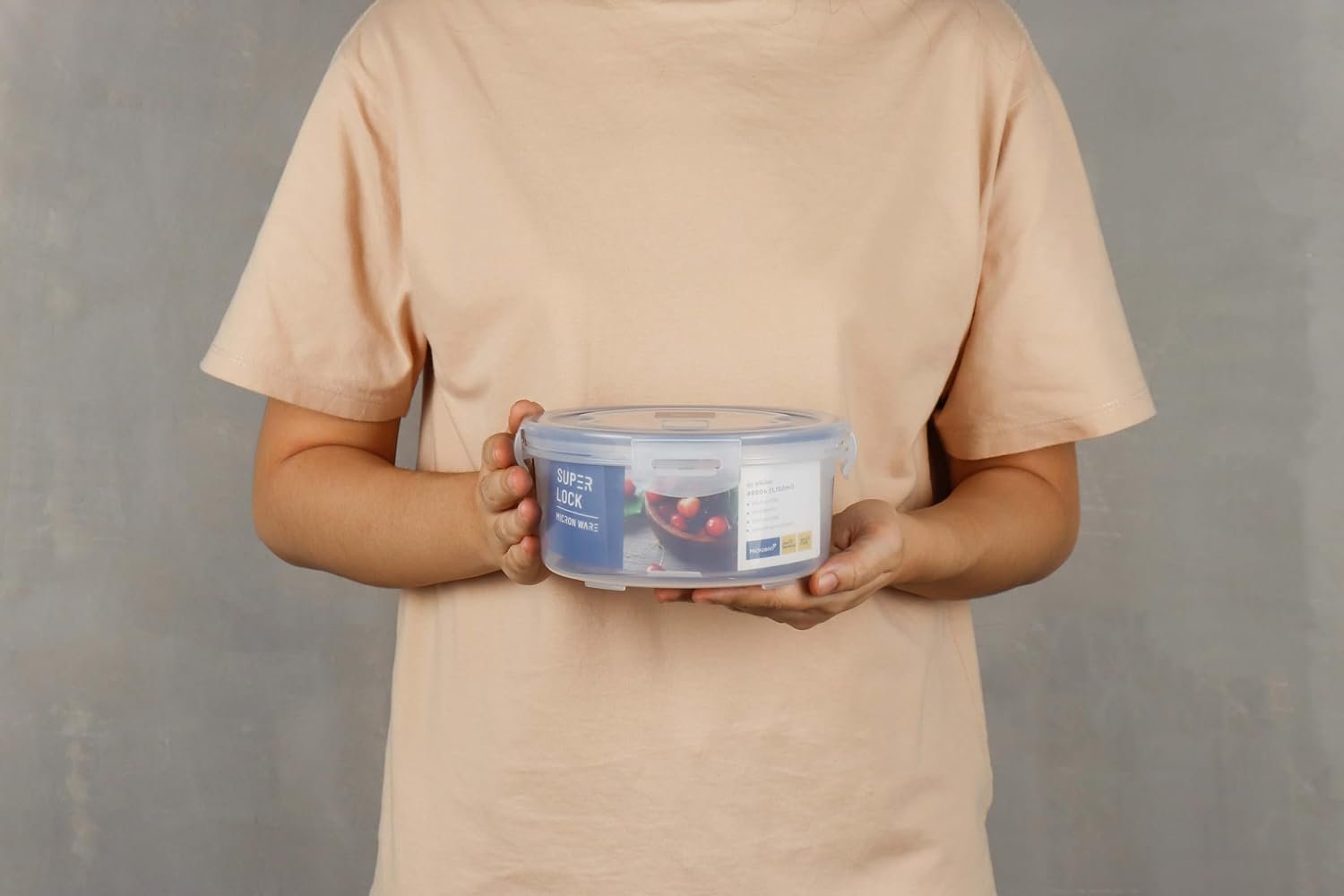 Micronware Superlock Round Storage 1100 Ml Micronware Superlock Round Storage 1100 Ml