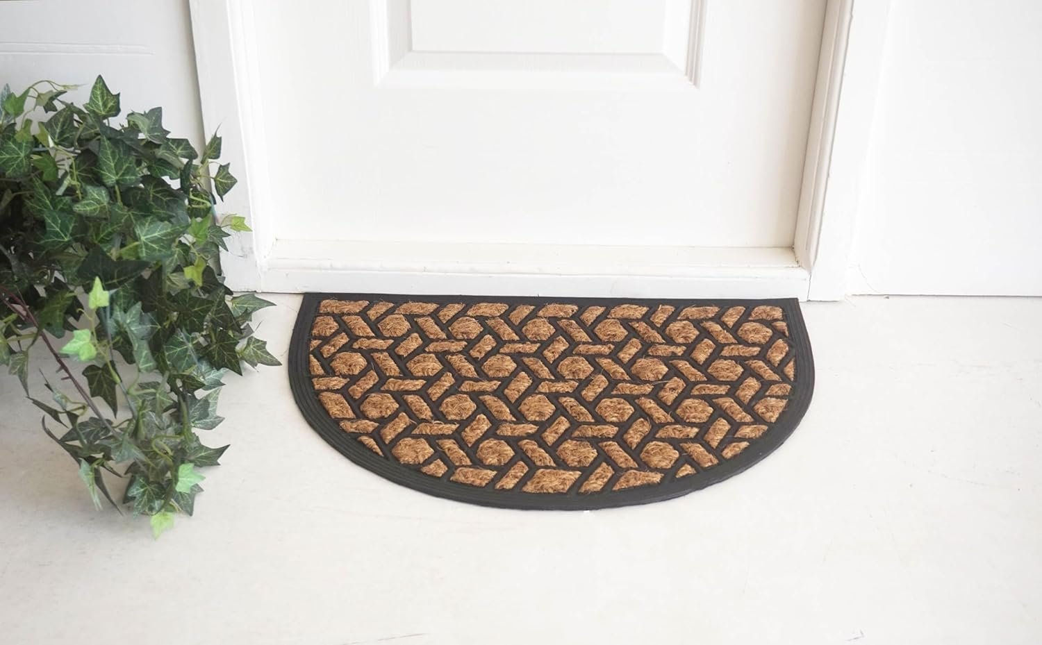 Orchid Moulded Panama Natural Doormat