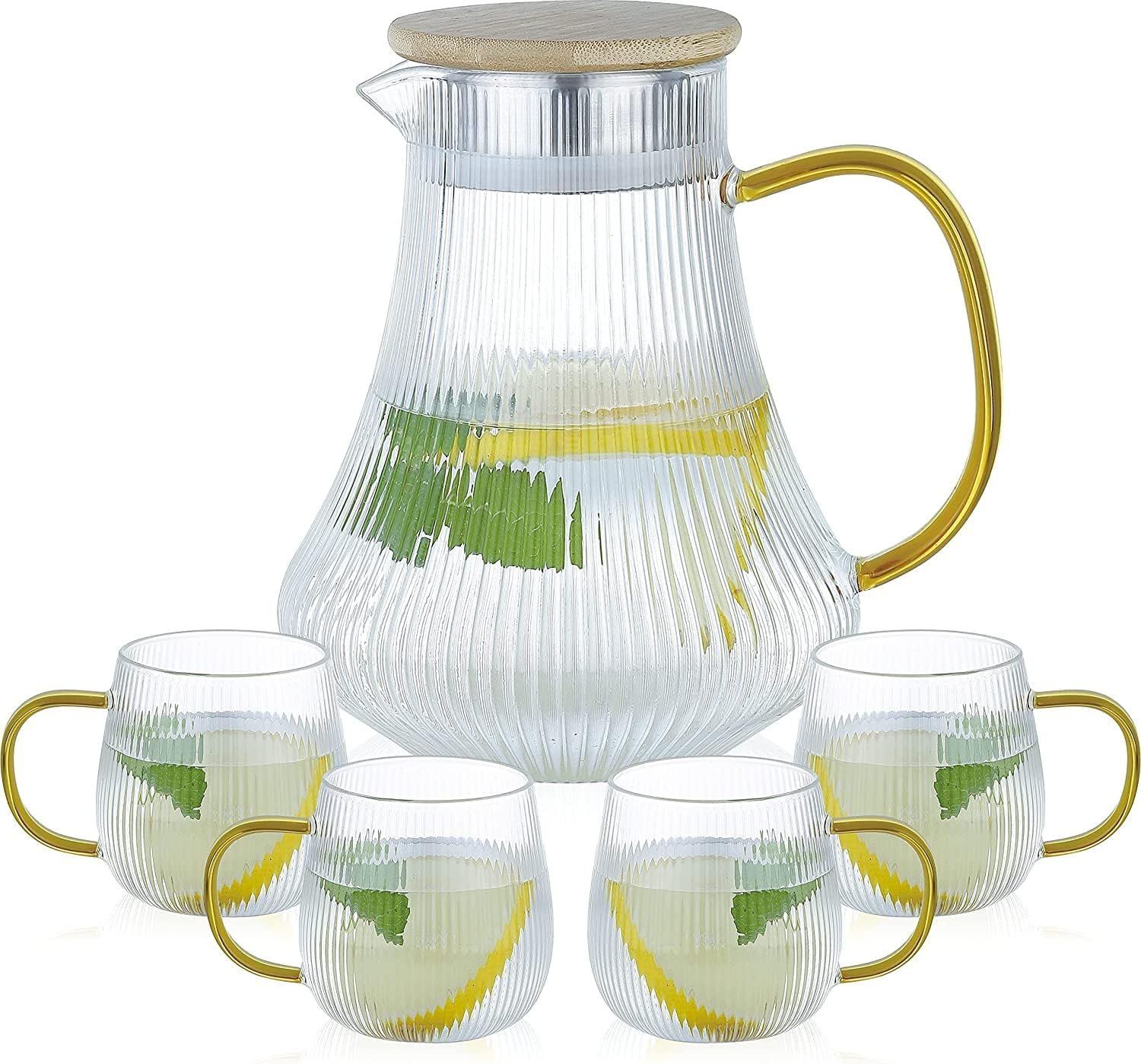 Neoflam 5Pcs Beverage Set Stripes