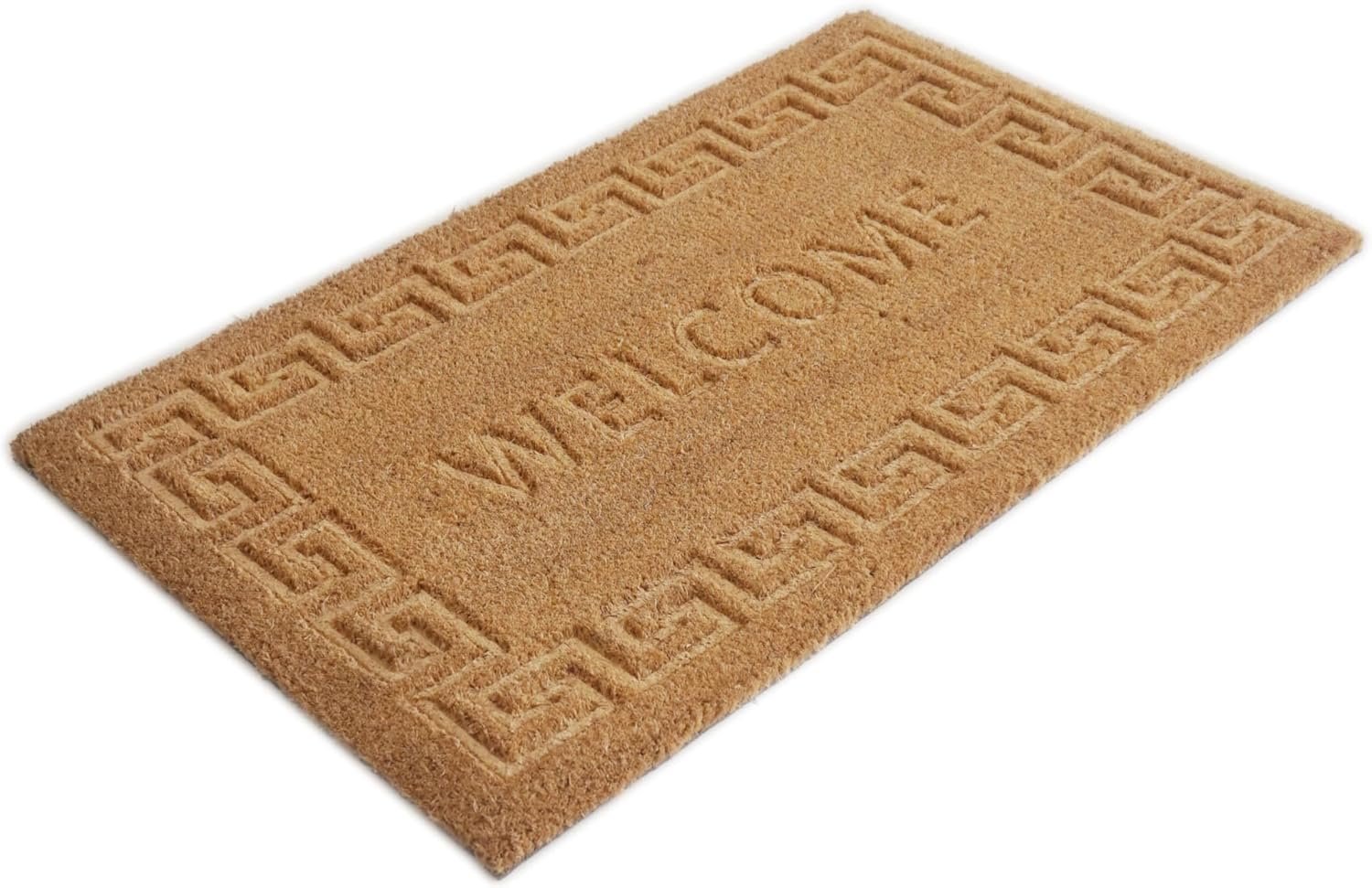 Orchid Welcome Pressed Coir Doormat 45X75 Cm Orchid Welcome Pressed Coir Doormat