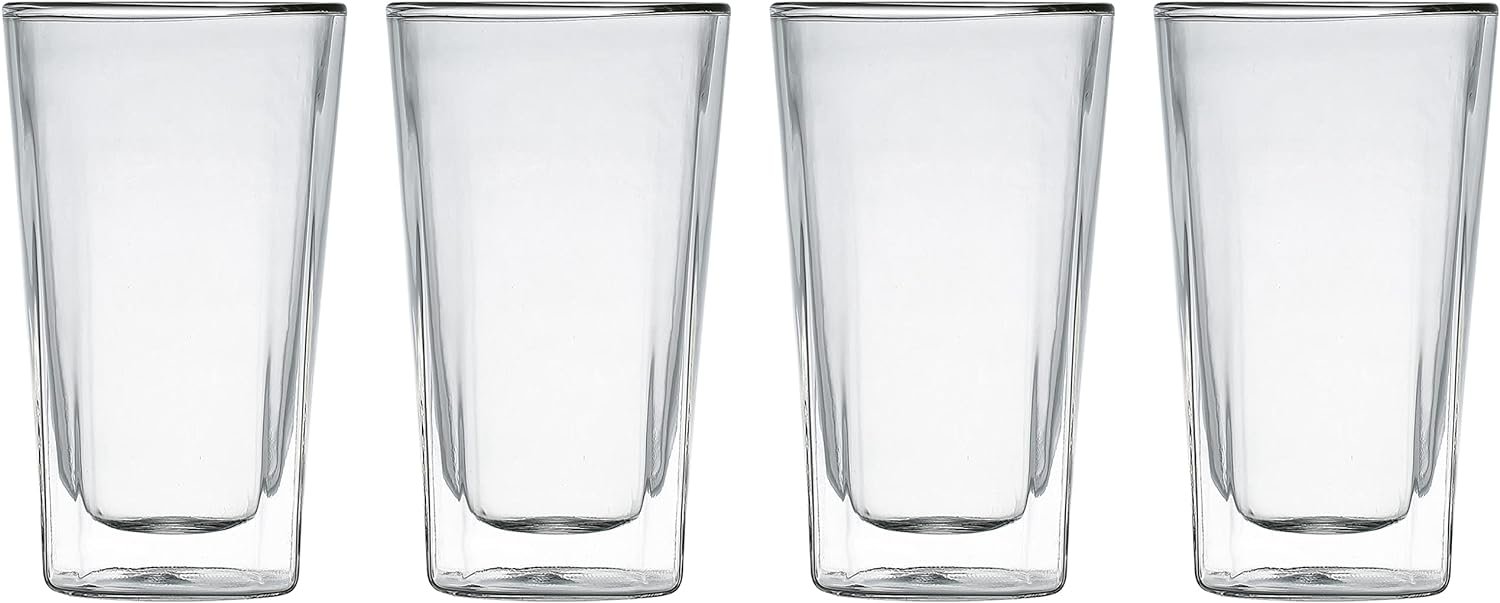 Neoflam 4Pcs Double Wall Glass Set