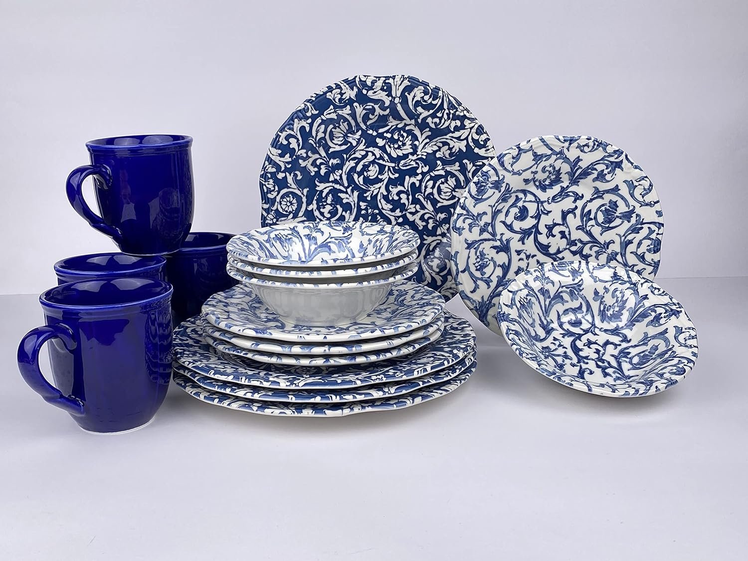 Porser Stoneware 16Pcs Dinner Set
