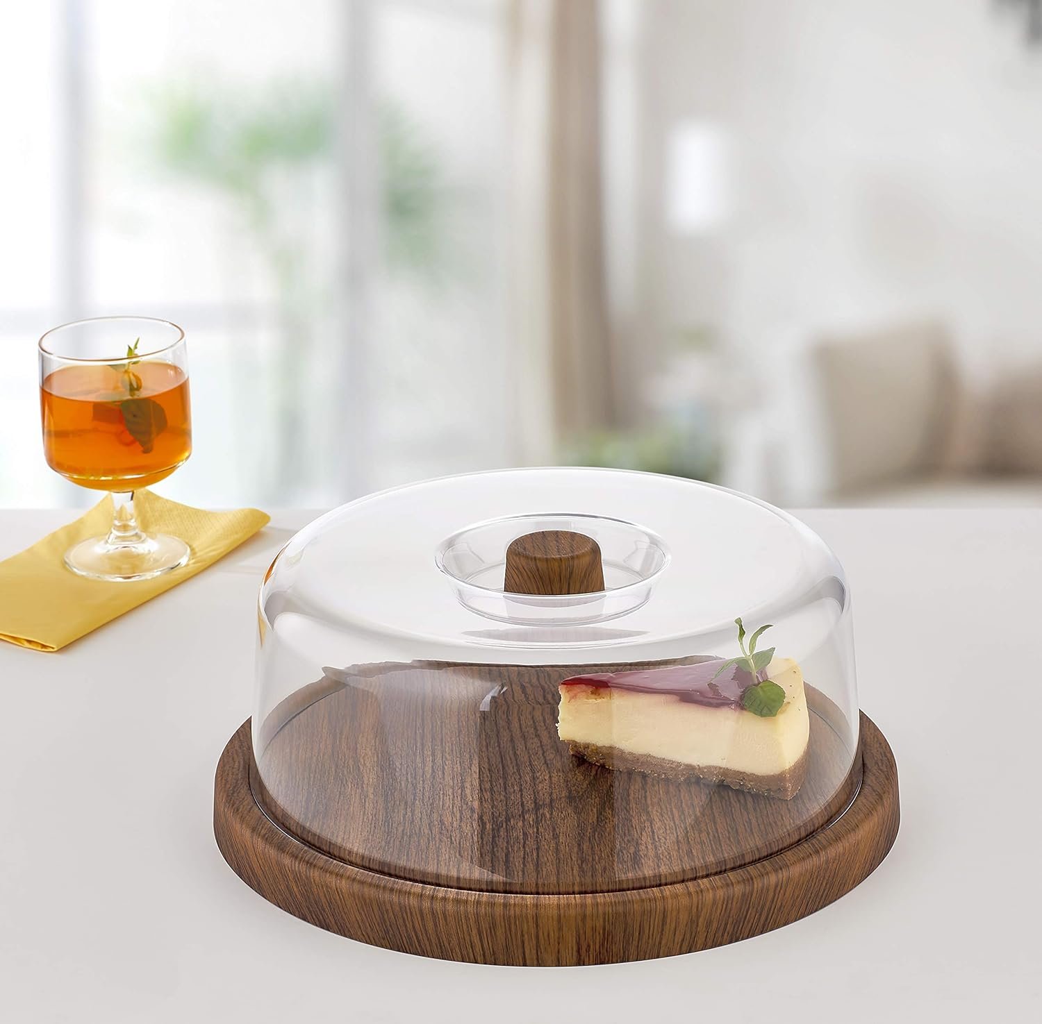 Evelin Cake Serving Tray With Cover
