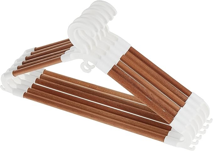 81bAMjwsHPL._AC_SX679_ Seowood 6Pcs Wooden Hanger Set
