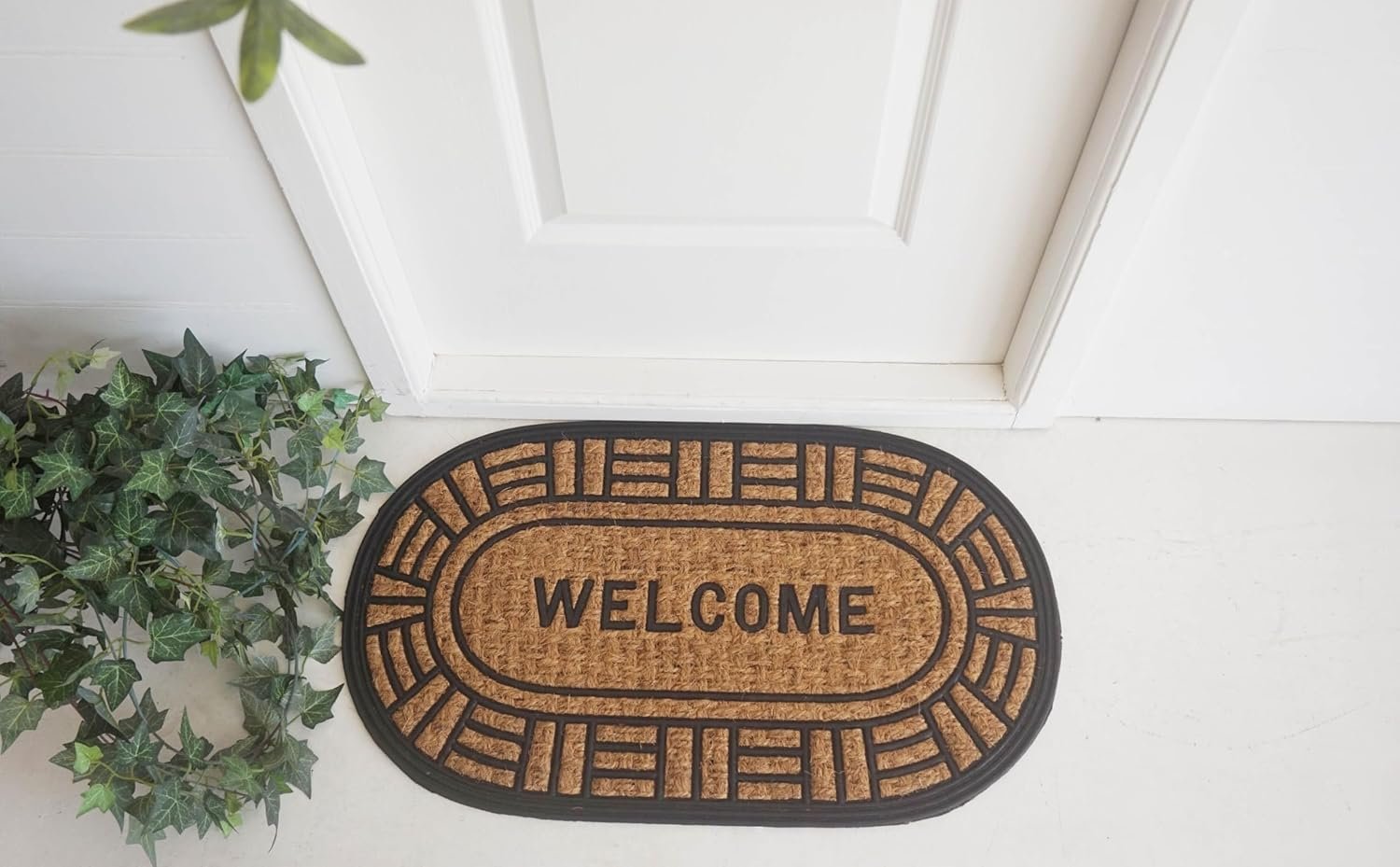 Orchid Moulded Panama Natural Doormat 45X75 Cm Orchid Moulded Panama Natural Doormat