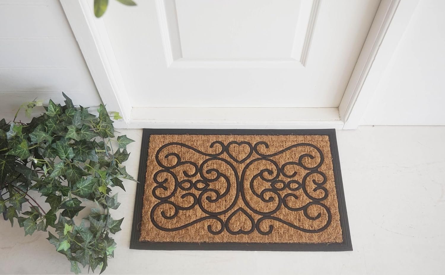 Orchid Moulded Panama Natural Doormat