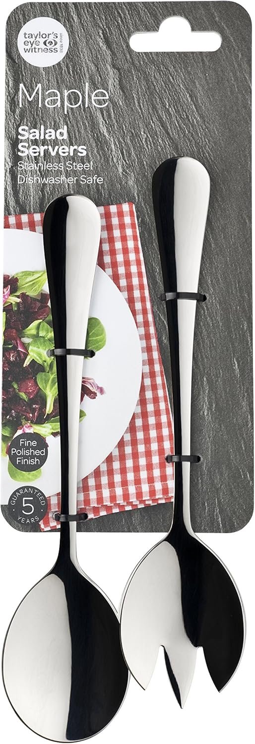 Tew 2Pcs Stainless Steel salad Servers