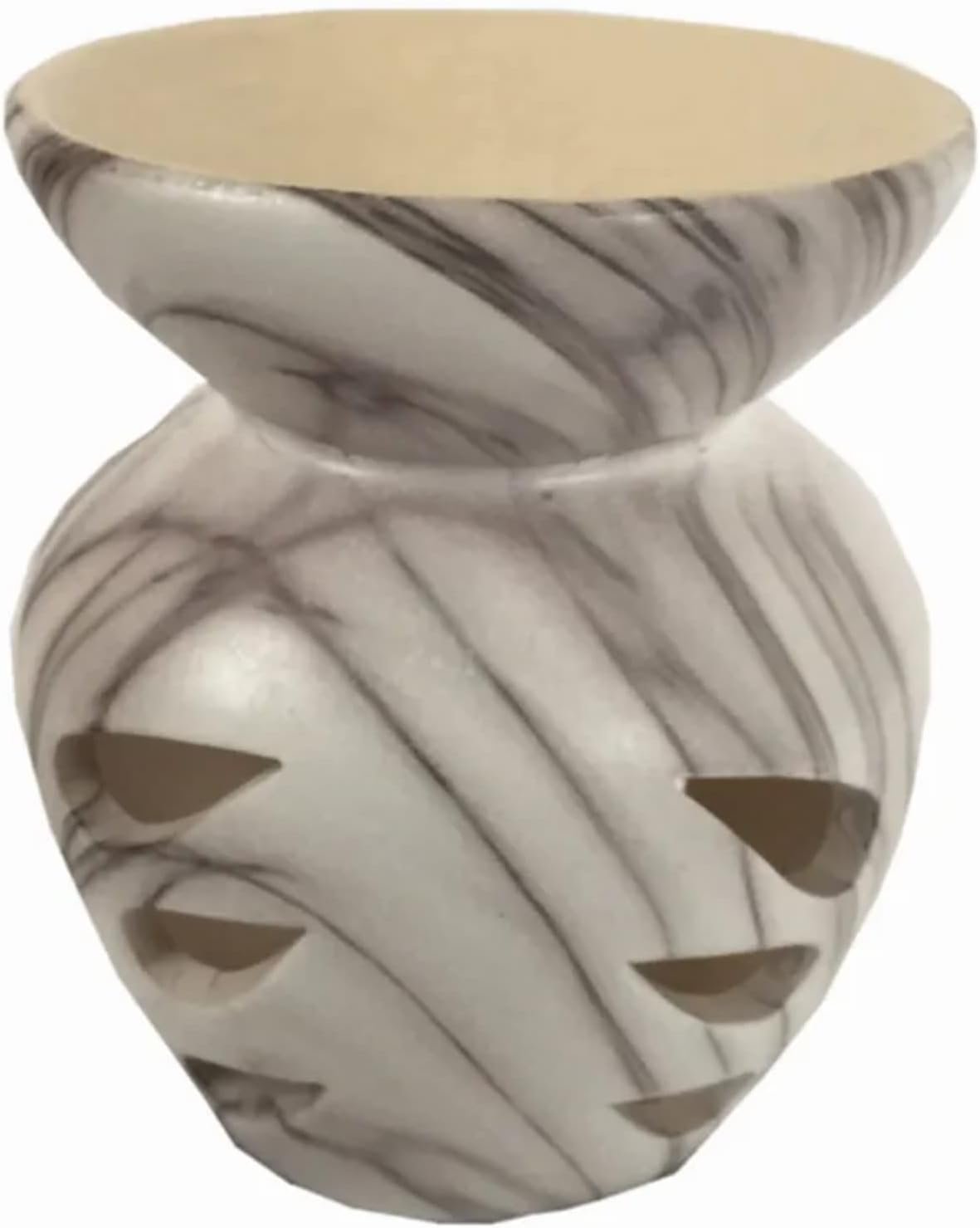 Orchid Fancy ceramic incense Burner for candle