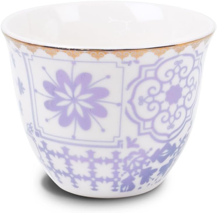 Orchid 12Pcs Cawa Cup Set