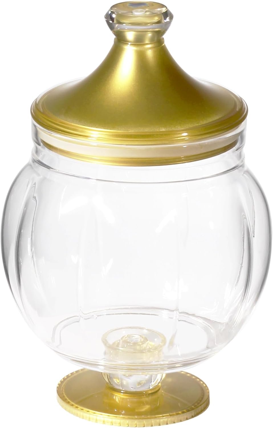 Orchid Acrylic Canister small Gold