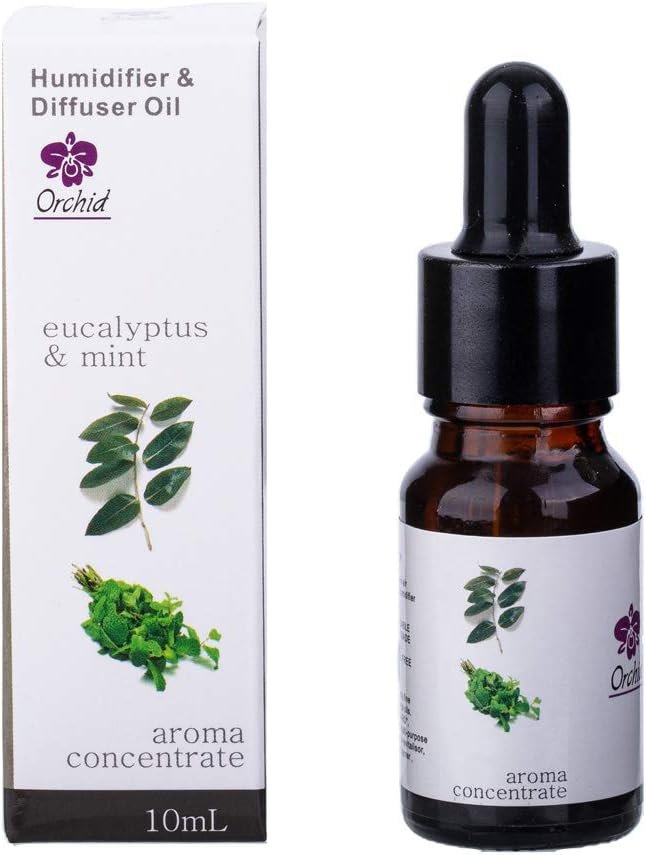 Orchid Humidifier Oil Eucalyptus & Mint 1Pc 10Ml