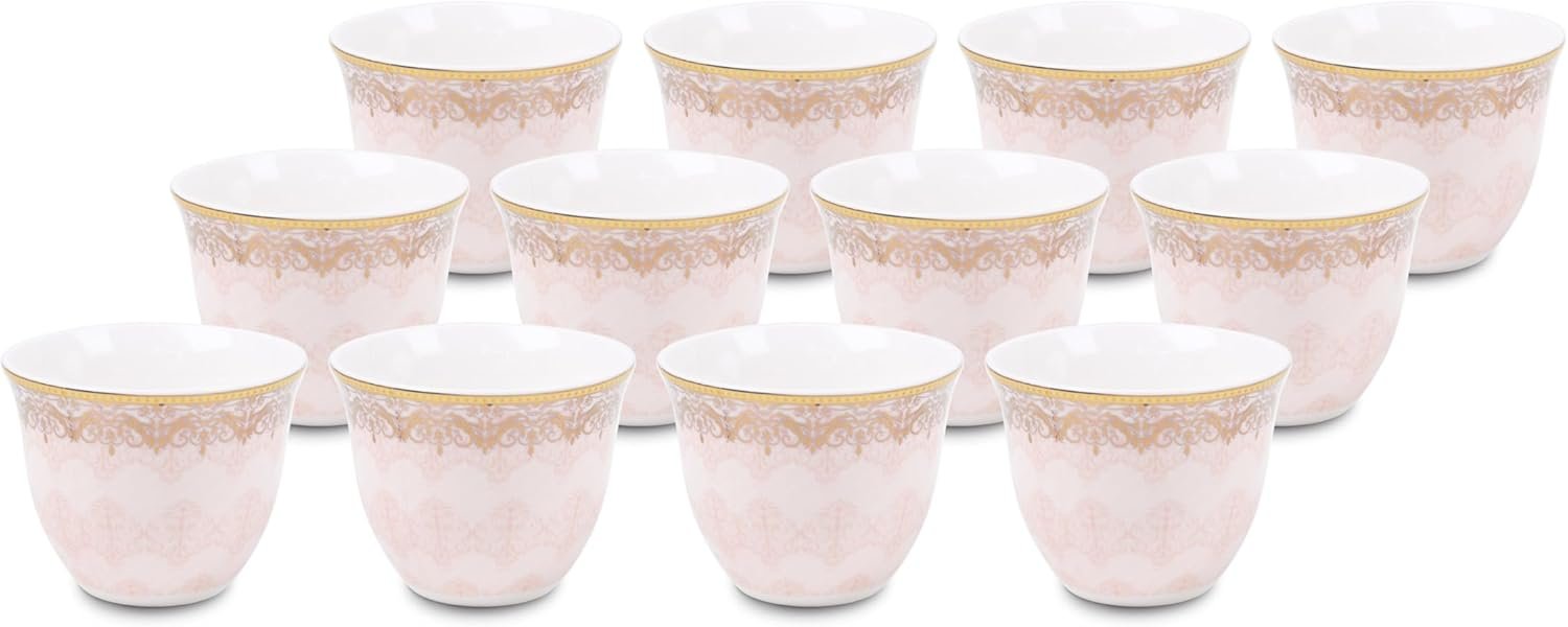 Orchid 12Pcs Cawa Cup Set