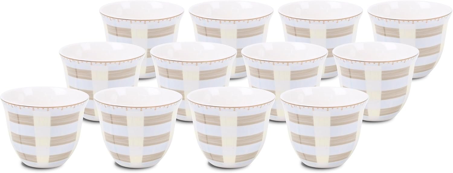 Orchid 12Pcs Cawa Cup Set