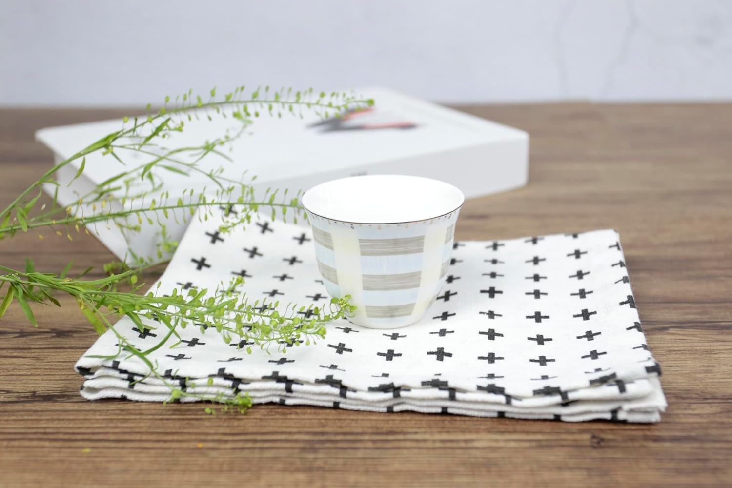 Orchid 12Pcs Cawa Cup Set