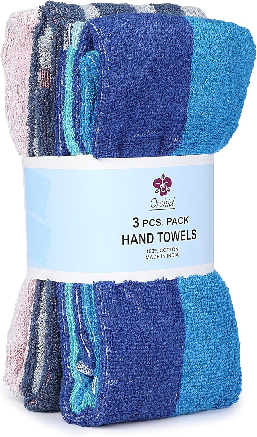 Orchid 3Pcs Hand Towel Set