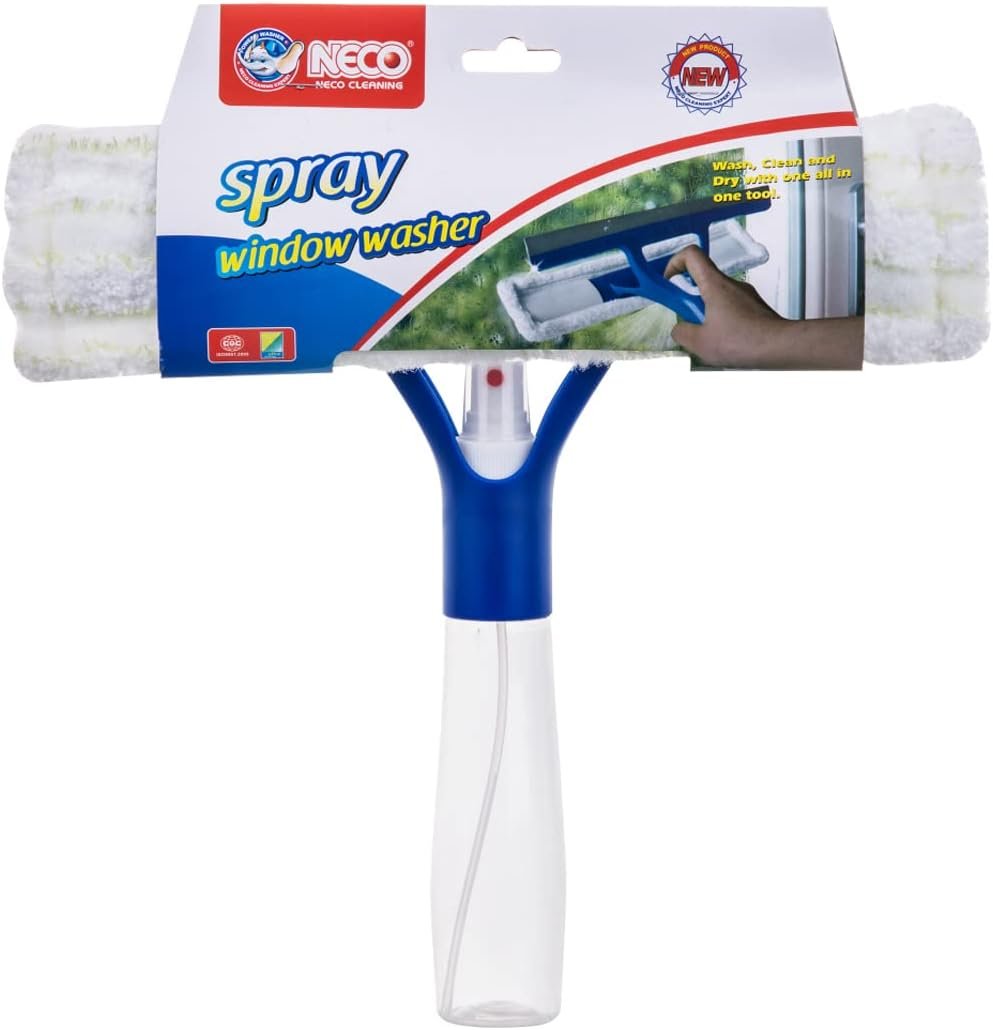 spray window cleaner with mirco refill