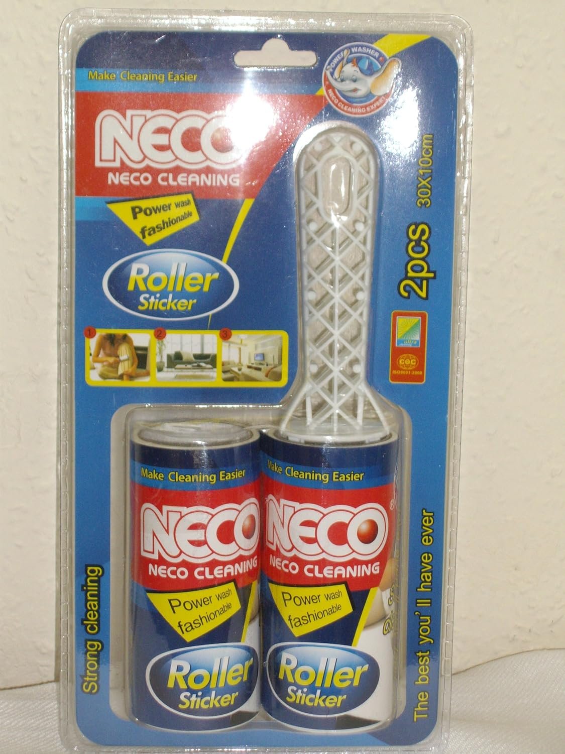 neco cleaning roller sticker