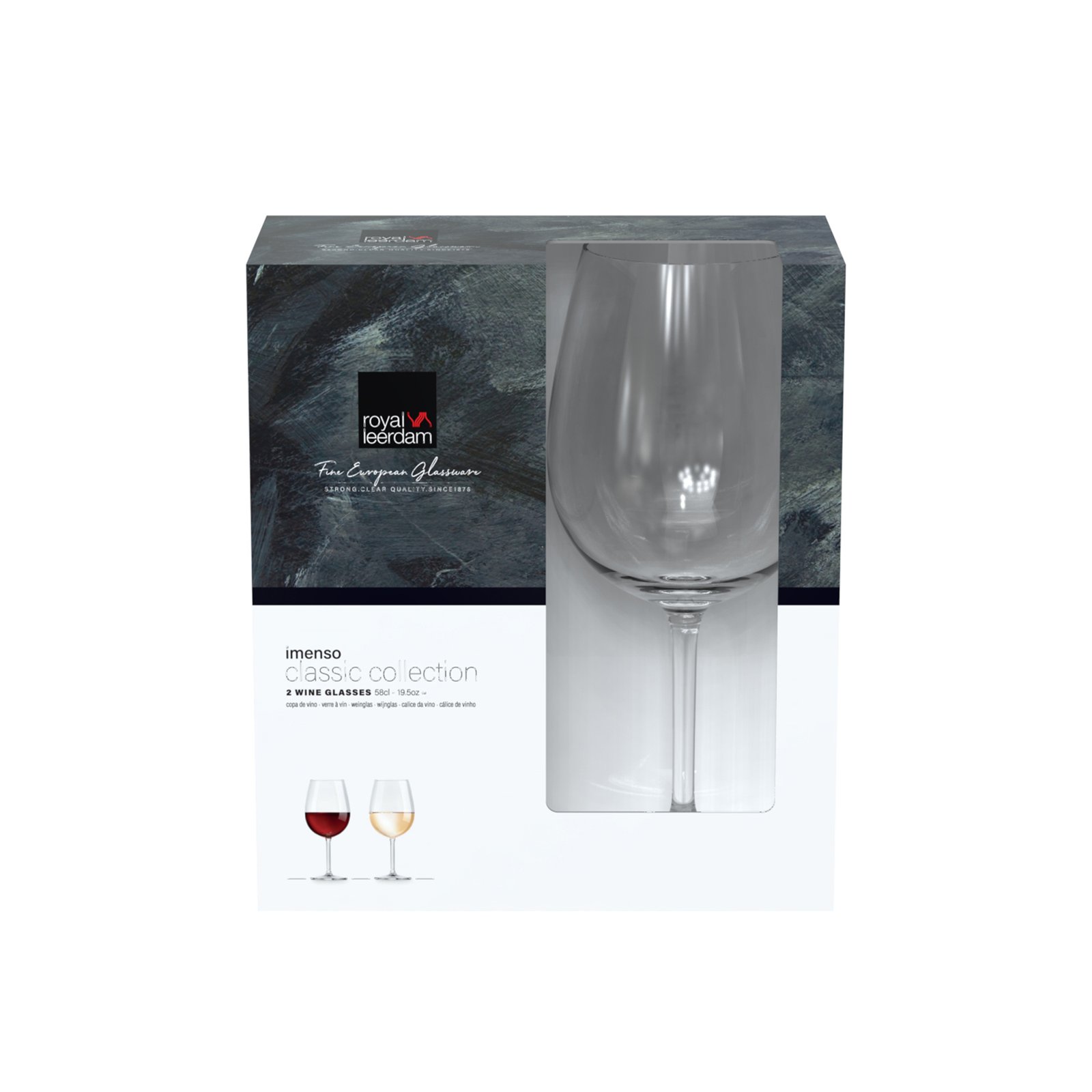 Royal Leerdam 2Pcs Imenso Wine Glass Set