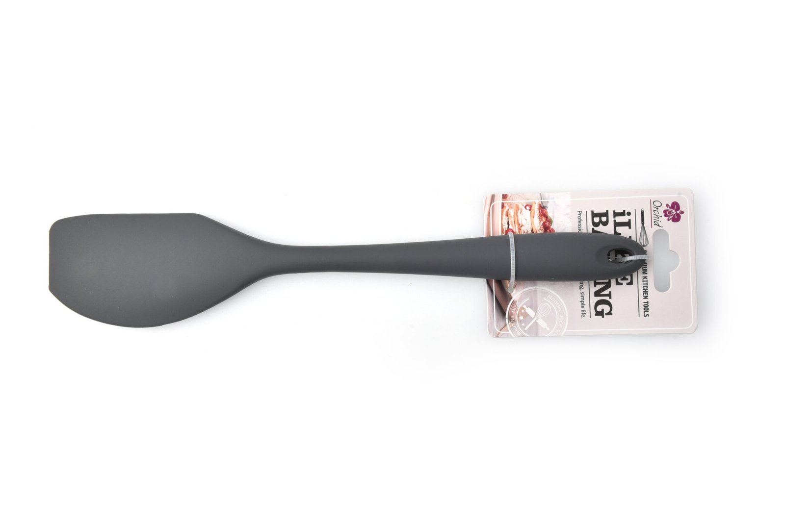 ORCHID ILB 11.25" SILICONE SPATULA GREY