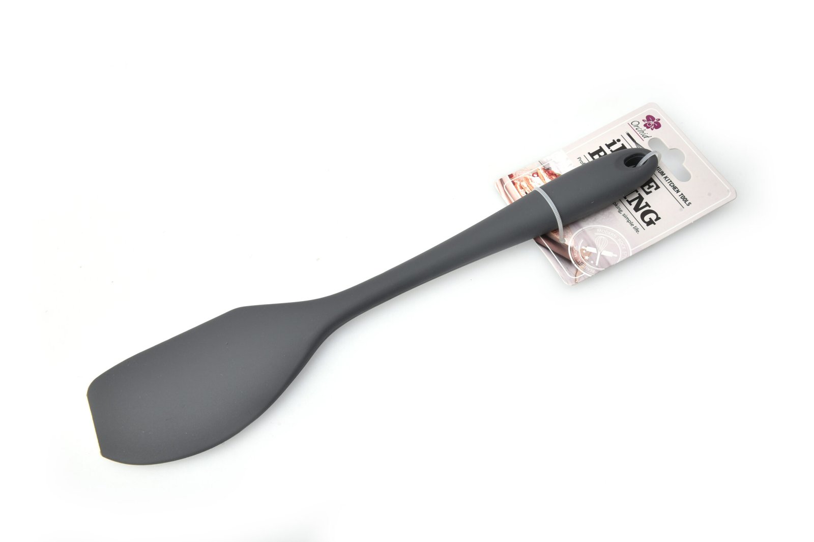 ORCHID ILB 11.25" SILICONE SPATULA GREY