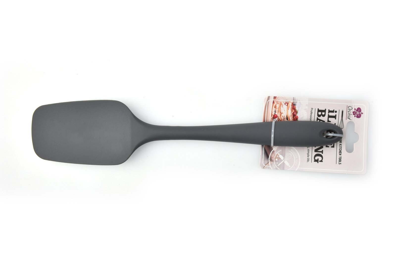 ORCHID ILB 11.5" SILICONE SPATULA GREY