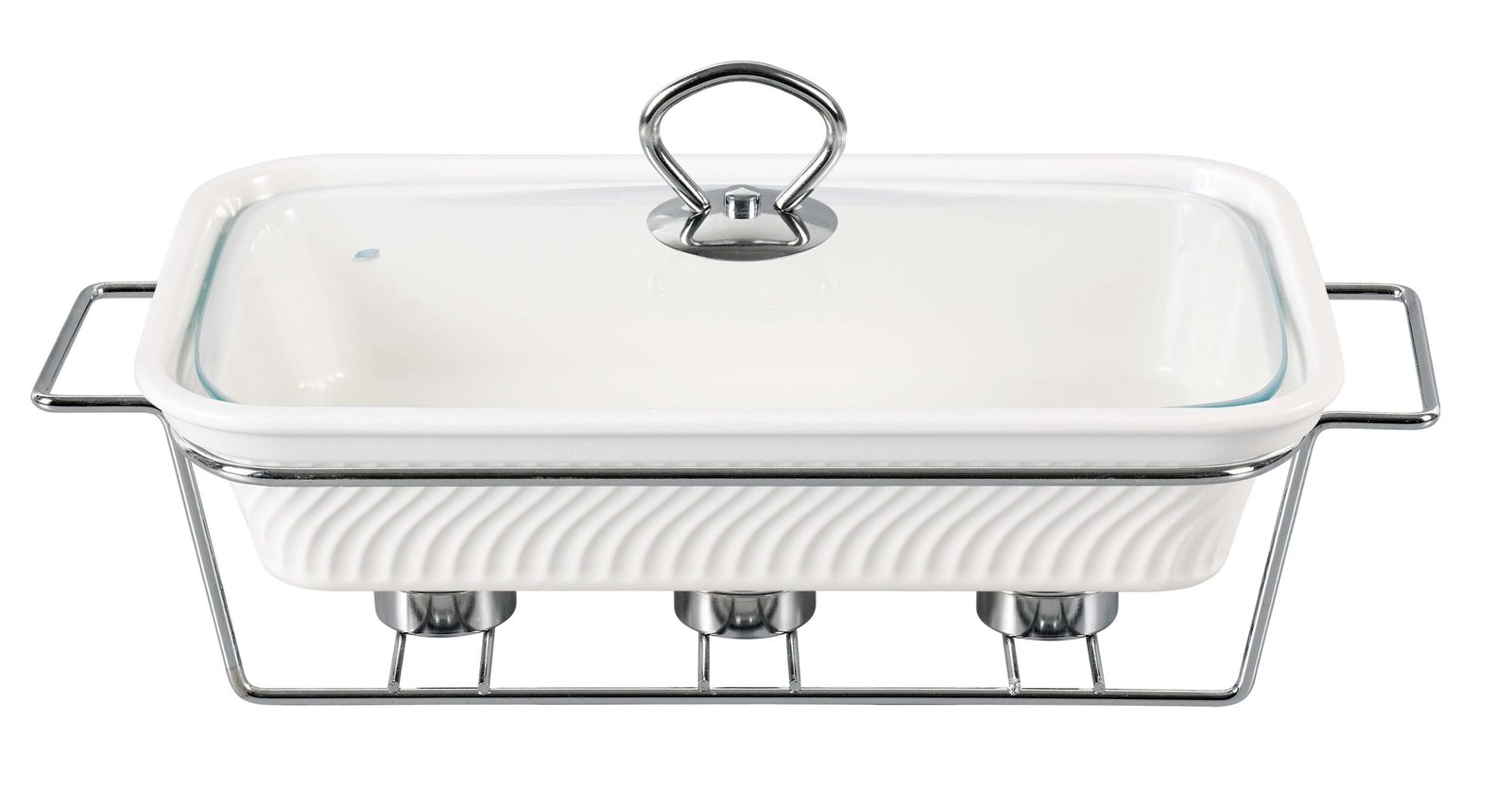 rectangular casserole dish with lid