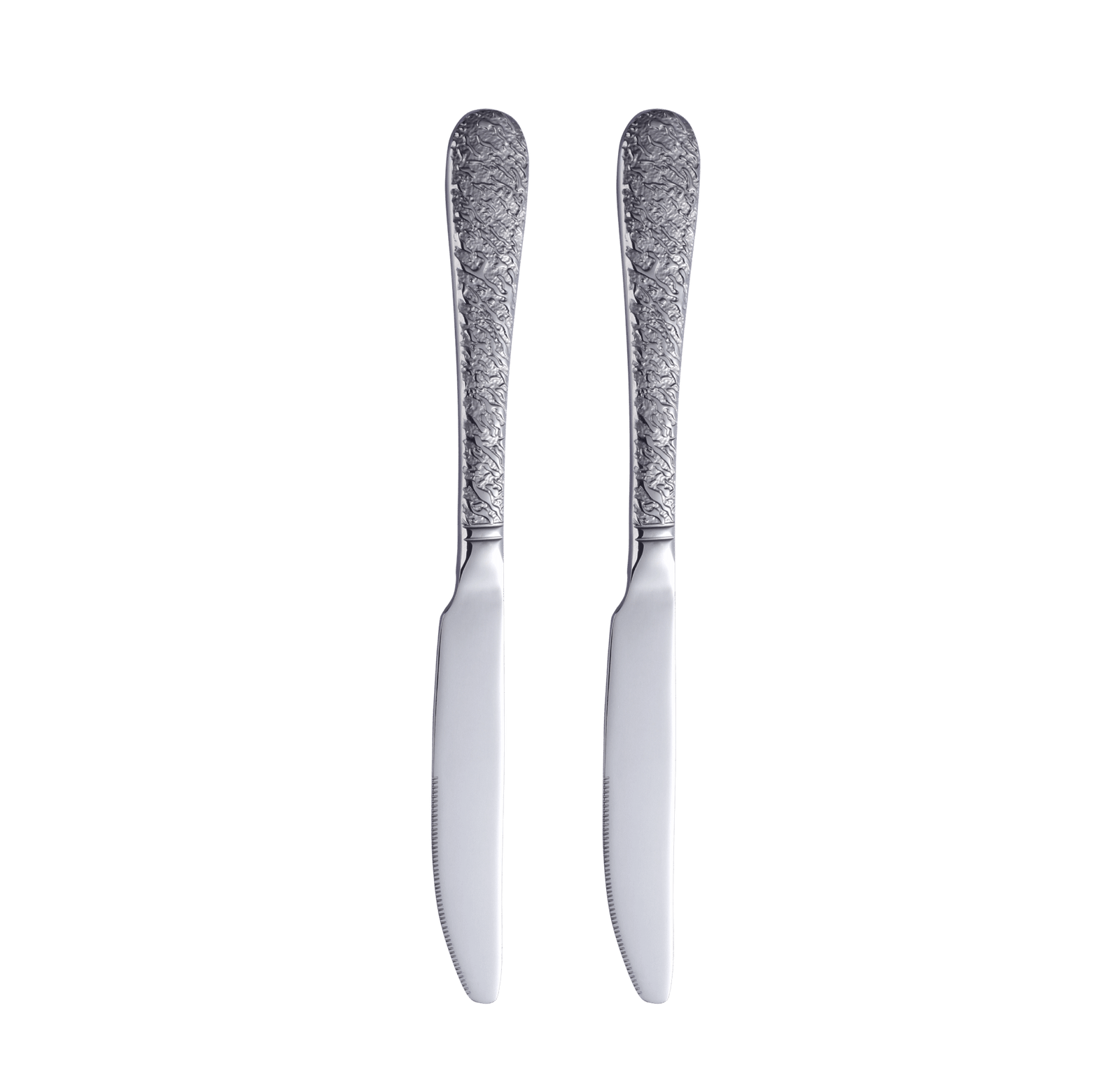 ORCHID ARTISTIC SS SET OF 2 TABLE KNIVES