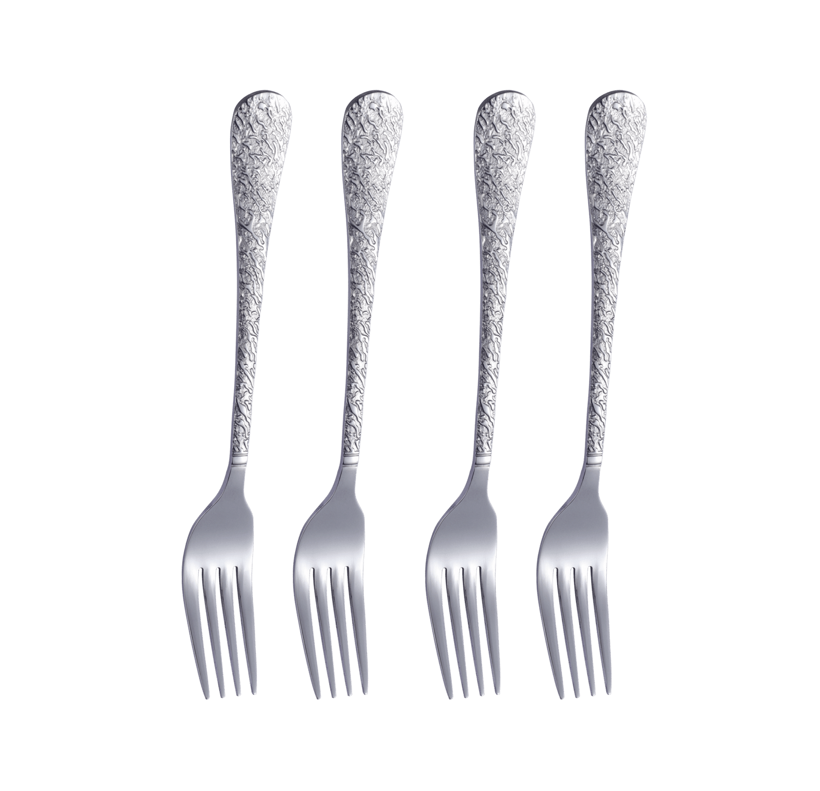 ORCHID ARTISTIC SS SET OF 4 DESSERT FORKS