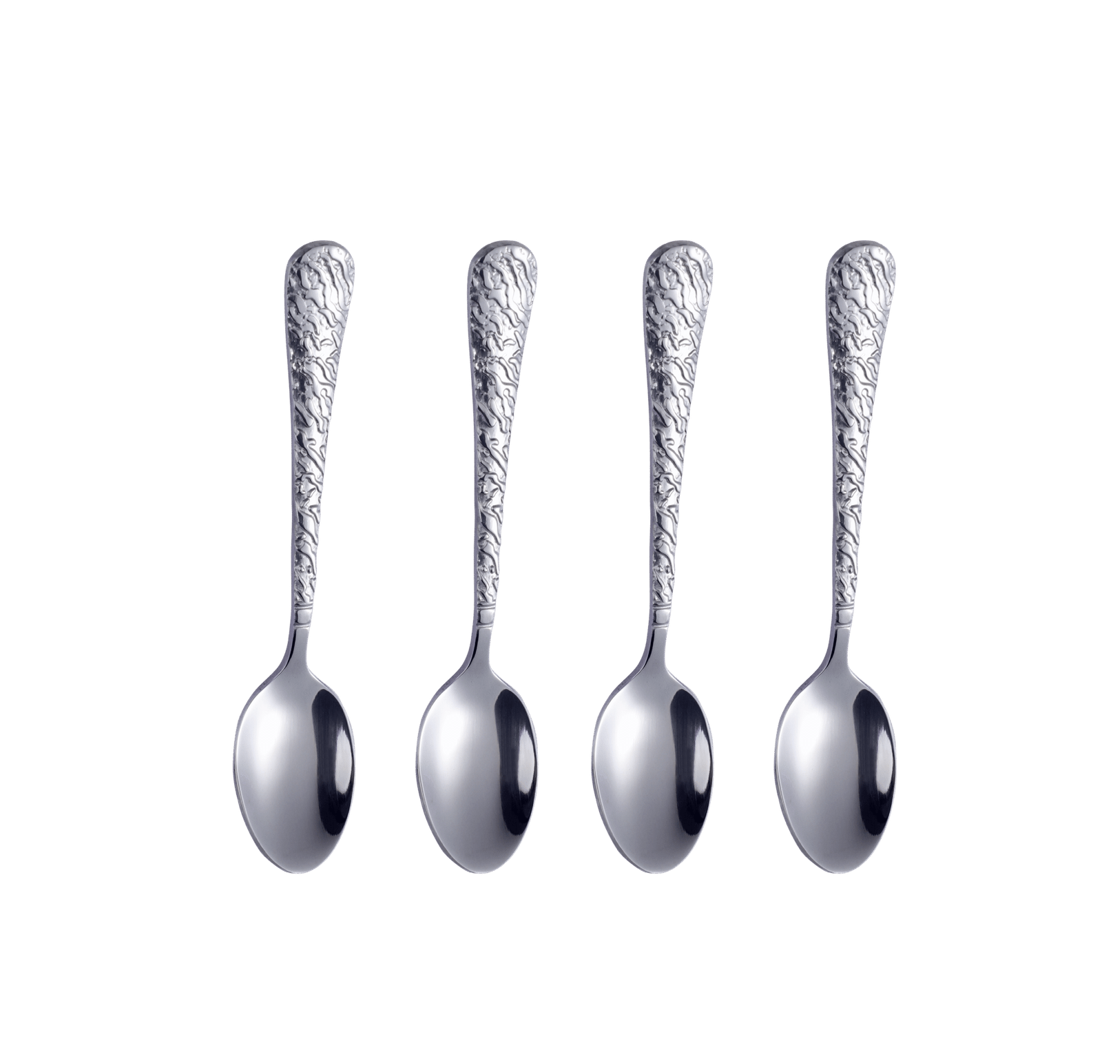 ORCHID ARTISTIC SS SET OF 4 TEA SPOONS