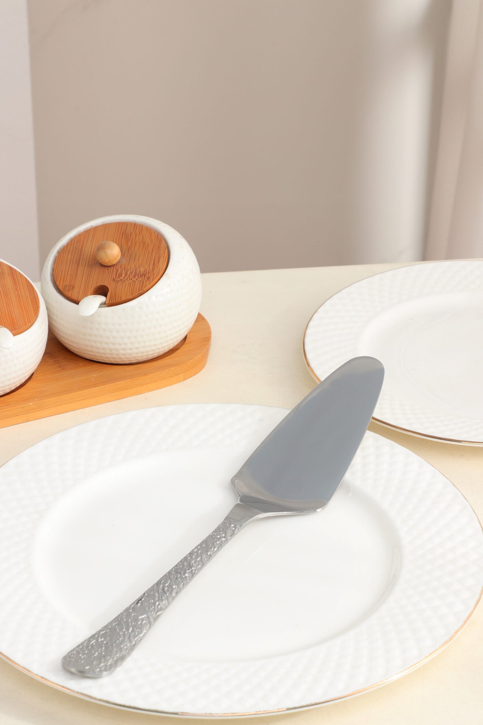 ORCHID ARTISTIC SS LARGE CAKE SERVER