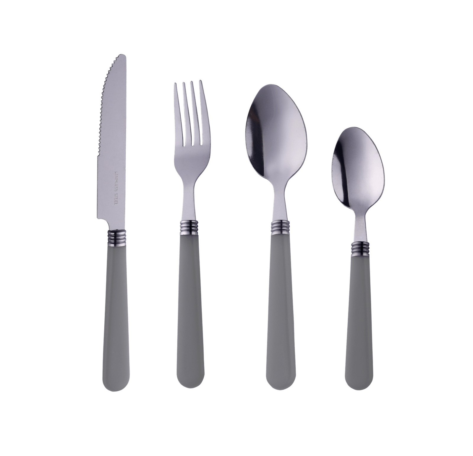 ORCHID 16PCS CUTLERY SET GREY