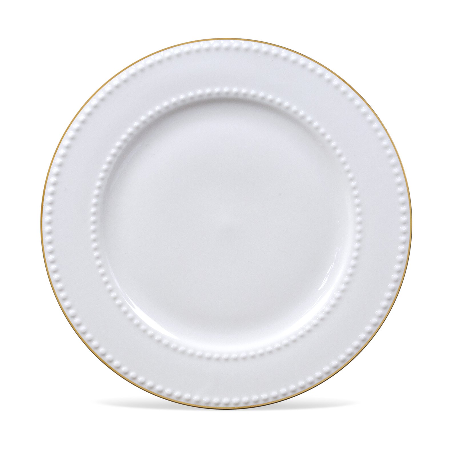 ORCHID 32PCS EMBOSS DINNER SET PEARL