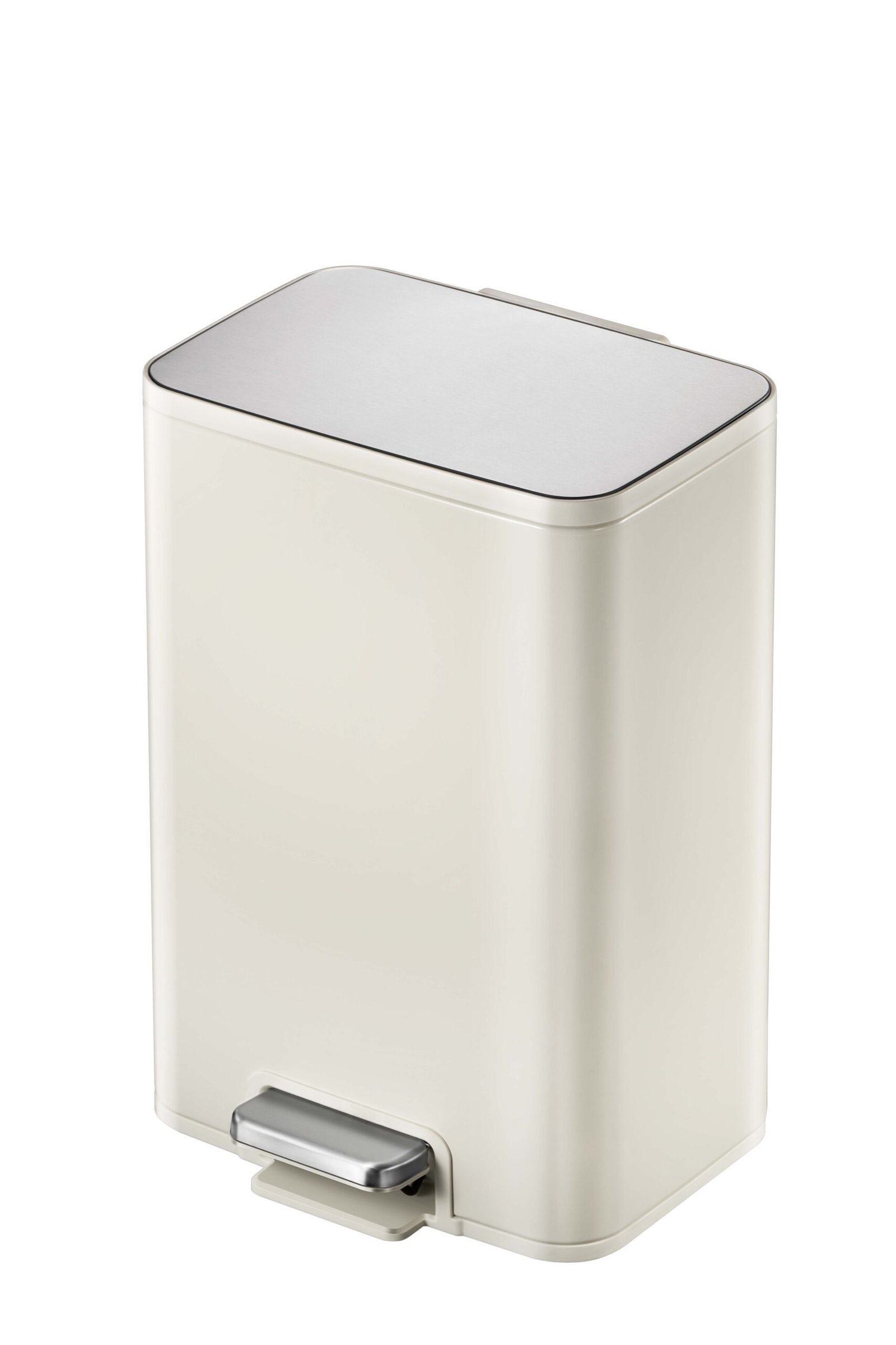 EKO MARINA SS 15L STEP BIN VANILLA