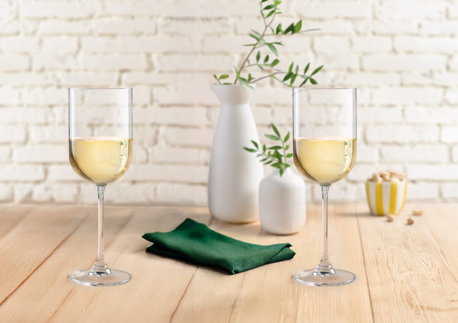 4 piece wine glass set