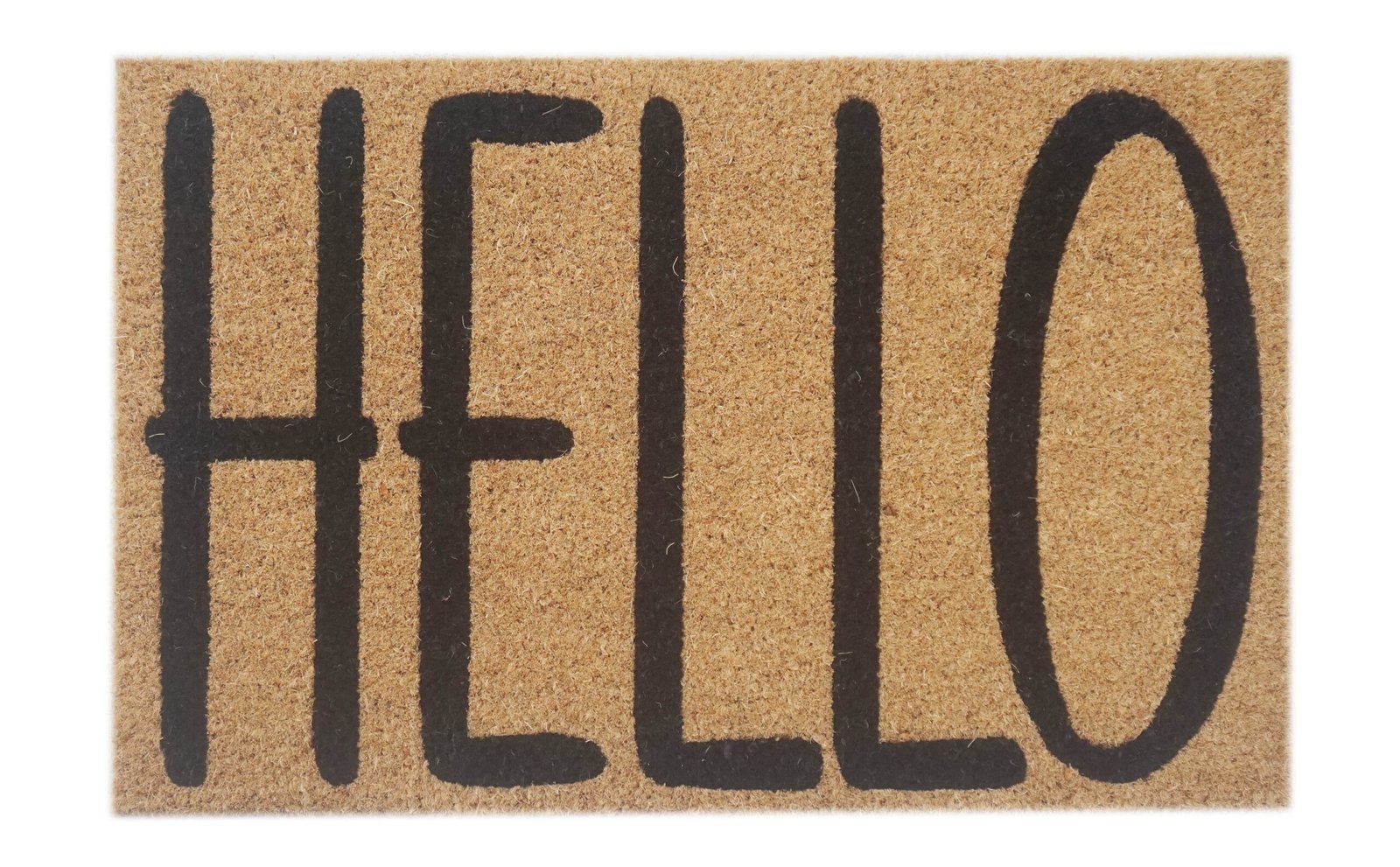 ORCHID HELLO PRINTED DOOR MAT 40X60 CM